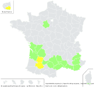 Sisymbrella aspera (L.) Spach subsp. aspera - carte de répartition