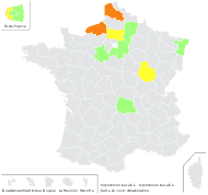 Sisymbrium loeselii L. - carte de répartition