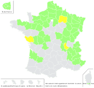 Heracleum mantegazzianum Sommier & Levier - carte de répartition