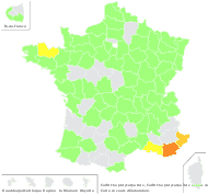 Callitriche platycarpa Kütz. - carte de répartition