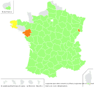 Legousia speculum-veneris (L.) Chaix - carte de répartition