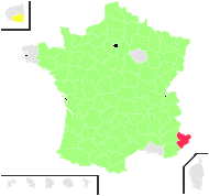 Rapunculus spicatus (L.) Mill. - carte de répartition