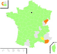 Hydrocotyle prolifera Maratti - carte de répartition