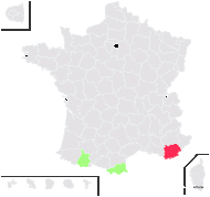 Arenaria tetraquetra proles pyrenaica (Boiss.) Rouy & Foucaud - carte de répartition