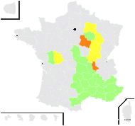 Bufonia paniculata Dubois ex Delarbre - carte de répartition