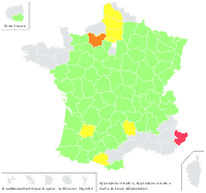 Gypsophila pyrenaica Sennen - carte de répartition