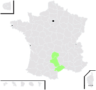Alsine thevenaei Reut. - carte de répartition