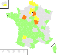 Spergula subulata Sw. - carte de répartition