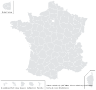 Cucubalus catholicus L. - carte de répartition