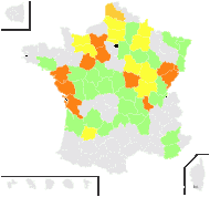 Spergularia semidecandra Kitt. - carte de répartition