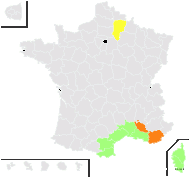 Spirobassia hirsuta (L.) Freitag & G.Kadereit - carte de répartition