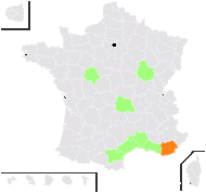 Beta trigyna Waldst. & Kit. - carte de répartition