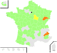 Oxybasis glauca (L.) S.Fuentes, Uotila & Borsch - carte de répartition