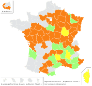 Polycnemum arvense L. - carte de répartition