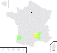 Cistus ×revolii H.J.Coste & Soulié n-subsp. revolii - carte de répartition