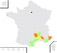 Cistus crispus L. - carte de répartition