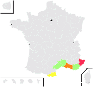 Ladanum verum Raf. - carte de répartition