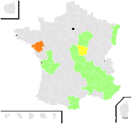 Johrenia pichleri Boiss. - carte de répartition