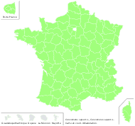 Convolvulus laetus Salisb. - carte de répartition