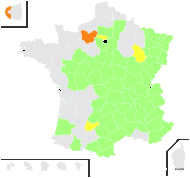 Oreoselinum nigrum Delarbre - carte de répartition