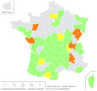 Sedum villosum L. - carte de répartition
