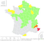 Thysselinum palustre (L.) Hoffm. - carte de répartition