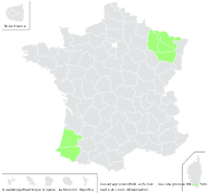 Cuscuta gronovii Willd. ex Schult. - carte de répartition