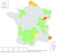 Dipsacus laciniatus L. - carte de répartition