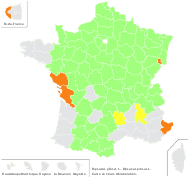 Dipsacus pilosus L. - carte de répartition
