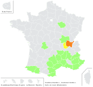 Scabiosa mollis Willd. ex Schltdl. - carte de répartition