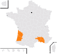 Aldrovanda vesiculosa L. - carte de répartition