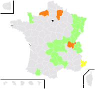 Andromeda polifolia L. - carte de répartition