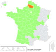Erica tetralix L. - carte de répartition