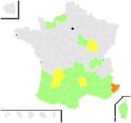 Euphorbia chamaesyce L. - carte de répartition