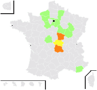 Euphorbia loreyi Jord. - carte de répartition