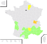 Tithymalus serratus (L.) Hill - carte de répartition