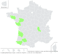 Adenocarpus complicatus subsp. parvifolius (DC.) García Adá, G.López & P.Vargas - carte de répartition