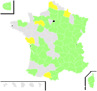 Colutea arborescens L. - carte de répartition