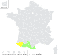 Seseli montanum subsp. nanum (Dufour) O.Bolòs & Vigo - carte de répartition