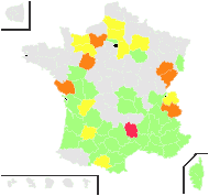 Lathyrus dubius Ten. - carte de répartition