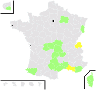 Lathyrus odoratus L. - carte de répartition