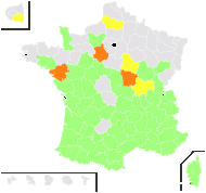 Lathyrus sphaericus Retz. - carte de répartition