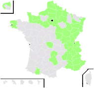 Betula alnus var. incana L. - carte de répartition