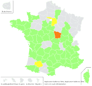 Bupleurum baldense Turra - carte de répartition