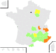 Ranunculus testiculatus Crantz - carte de répartition