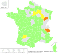 Coincya monensis (L.) Greuter & Burdet - carte de répartition