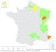 Corydalis cava (L.) Schweigg. & Körte - carte de répartition