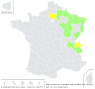 Crepis praemorsa (L.) Walther subsp. praemorsa - carte de répartition