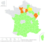 Euphorbia falcata L. - carte de répartition