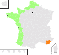 Arenaria portulacea Lam. - carte de répartition